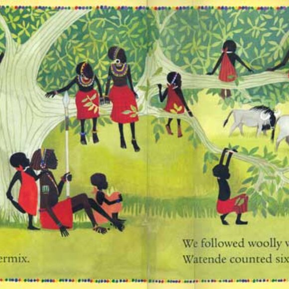 NWT Barefoot Books We All Went On Safari - A Counting Journey Through Tanzania - Picture 3 of 4